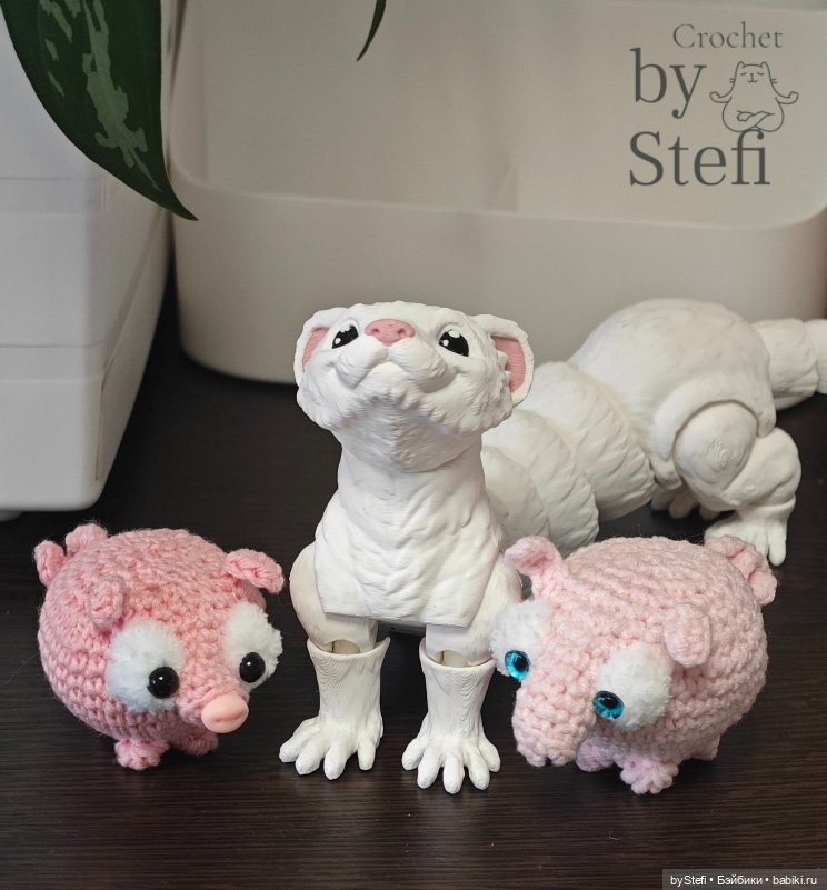 Поросёнок Бубель — Вязаные игрушки и амигуруми: крючком (фото 7)