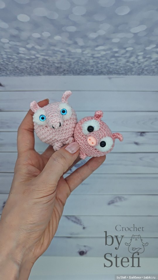 Поросёнок Бубель — Вязаные игрушки и амигуруми: крючком