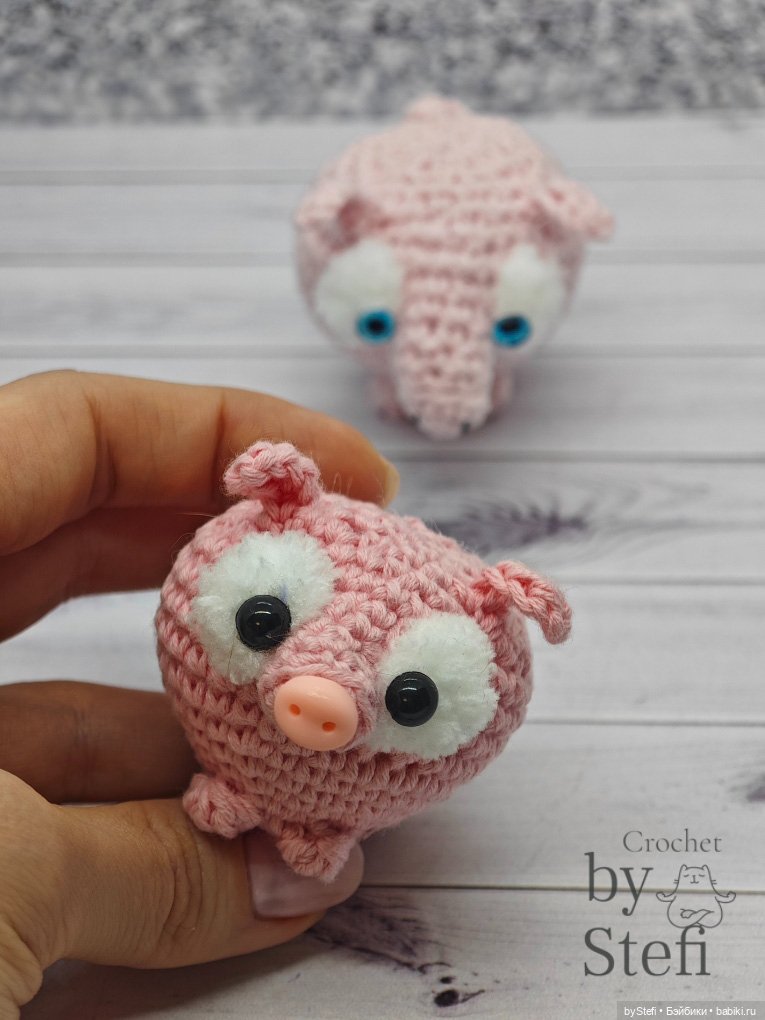 Поросёнок Бубель — Вязаные игрушки и амигуруми: крючком
