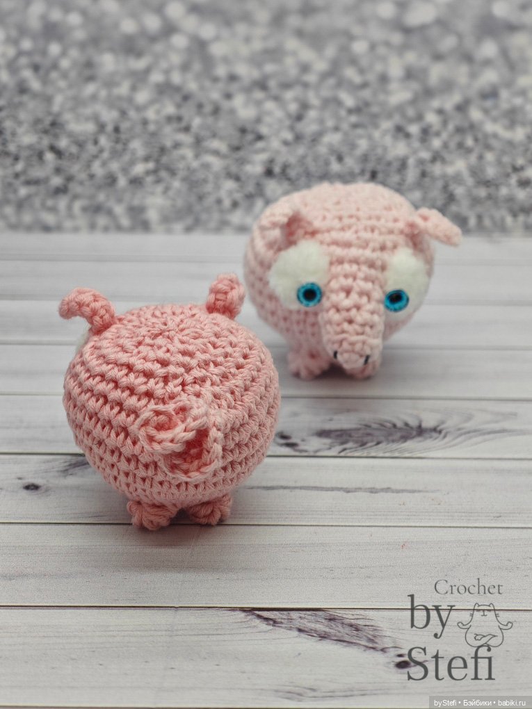 Поросёнок Бубель — Вязаные игрушки и амигуруми: крючком
