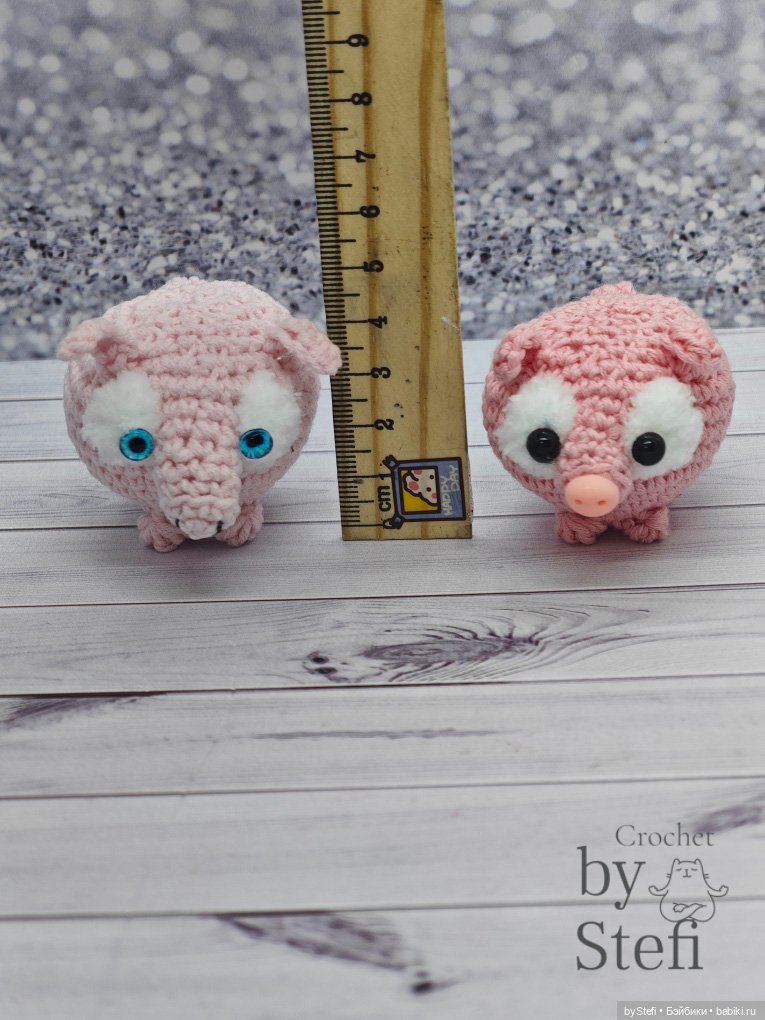 Поросёнок Бубель — Вязаные игрушки и амигуруми: крючком