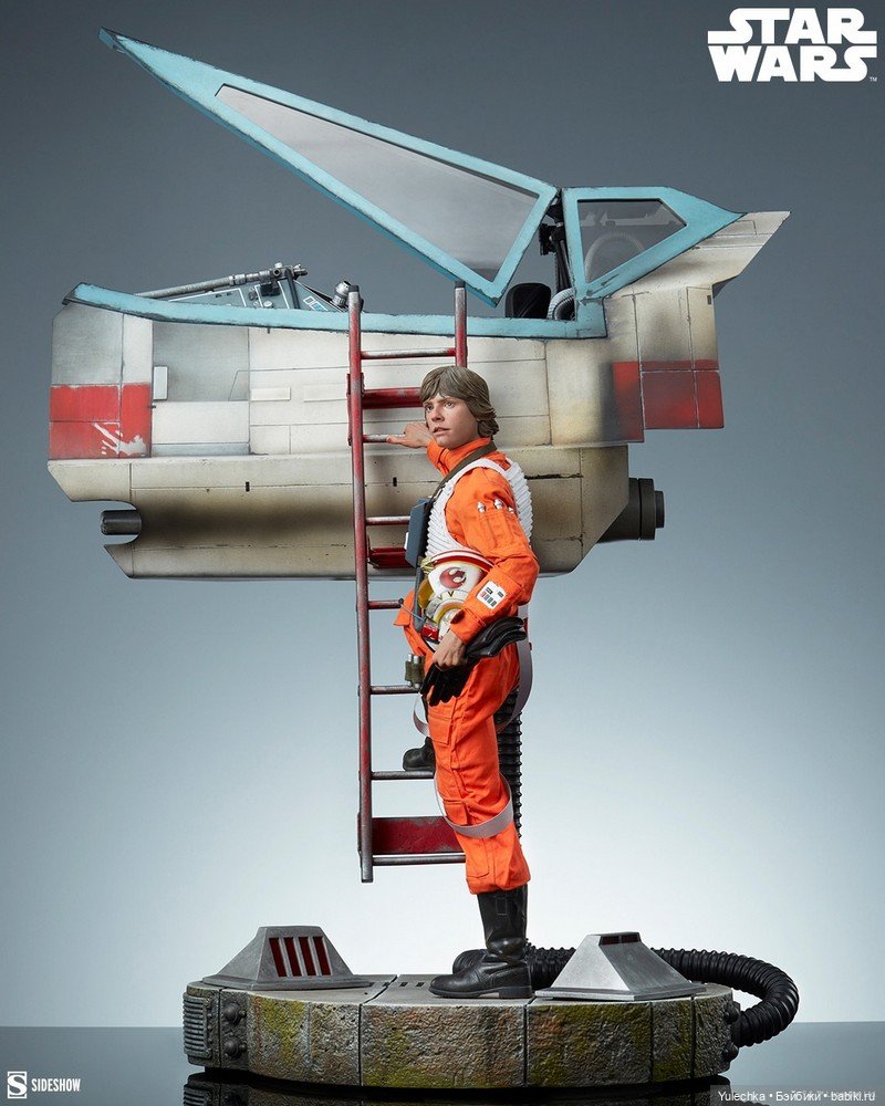 Sideshow - статуя Люка Скайуокера X-Wing (фото 8)