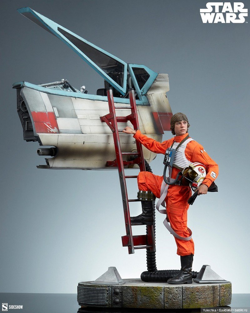 Sideshow - статуя Люка Скайуокера X-Wing