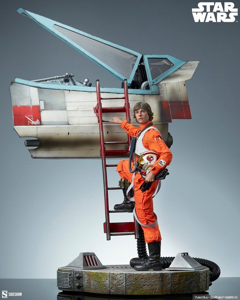 Sideshow - статуя Люка Скайуокера X-Wing (фото 4)