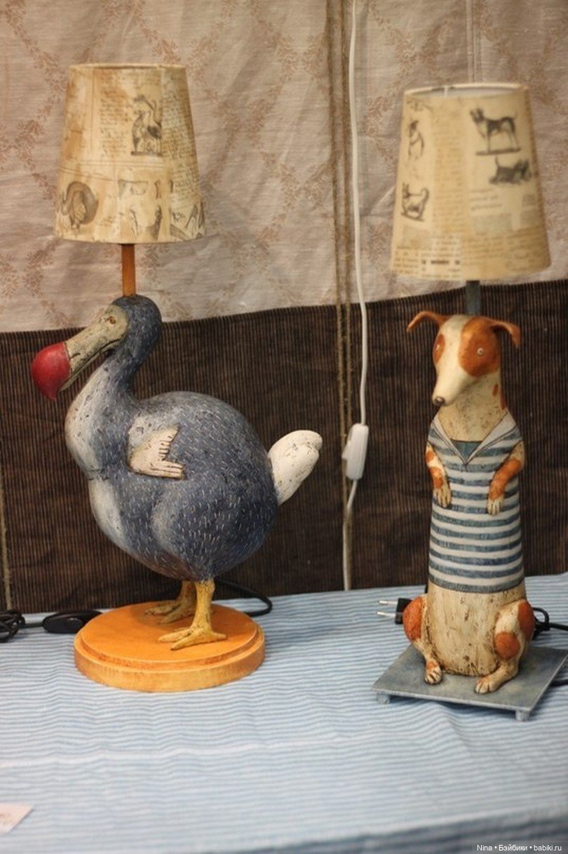 Лампы от 500 эскимо — Лепка авторских игрушек и папье (фото 6)