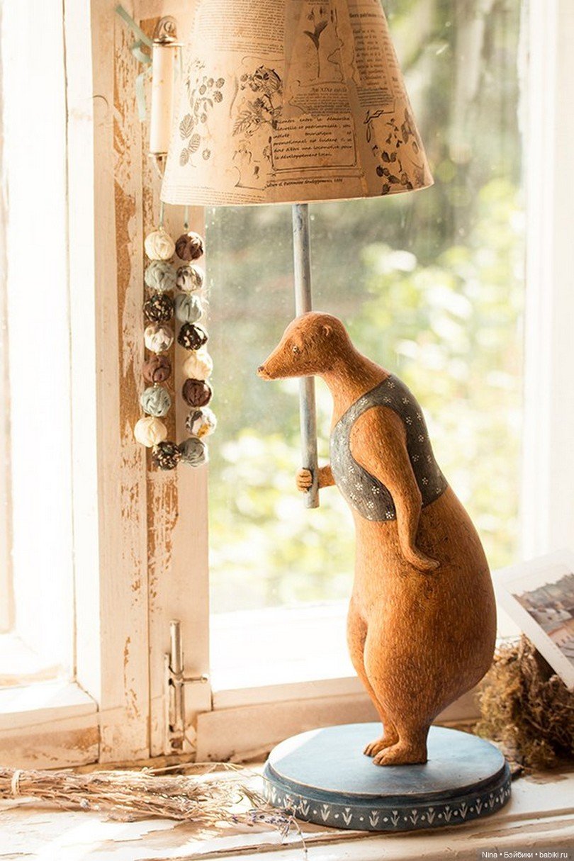 Лампы от 500 эскимо — Лепка авторских игрушек и папье (фото 5)