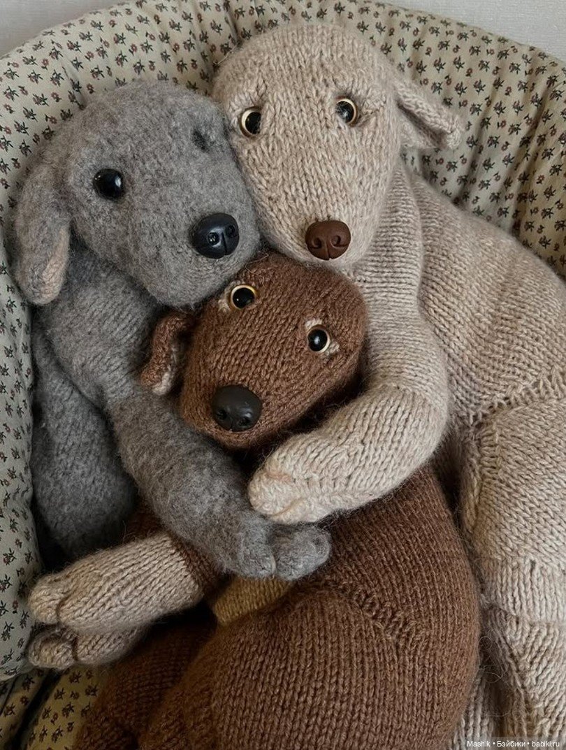 Щенки от slowlknitter — Вязаные игрушки и амигуруми: крючком (фото 7)