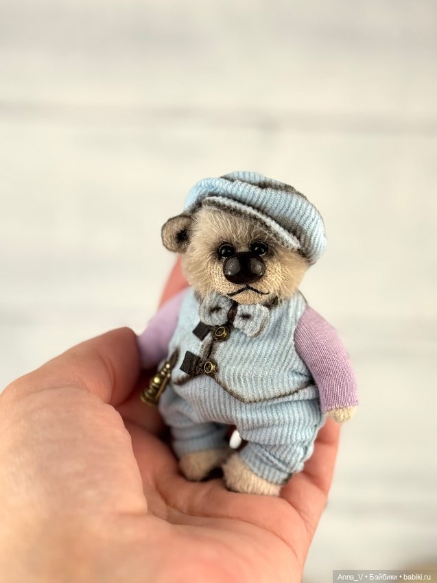 Тедди мишка Михаил — Авторские мишки Тедди и друзья: фото (фото 4)