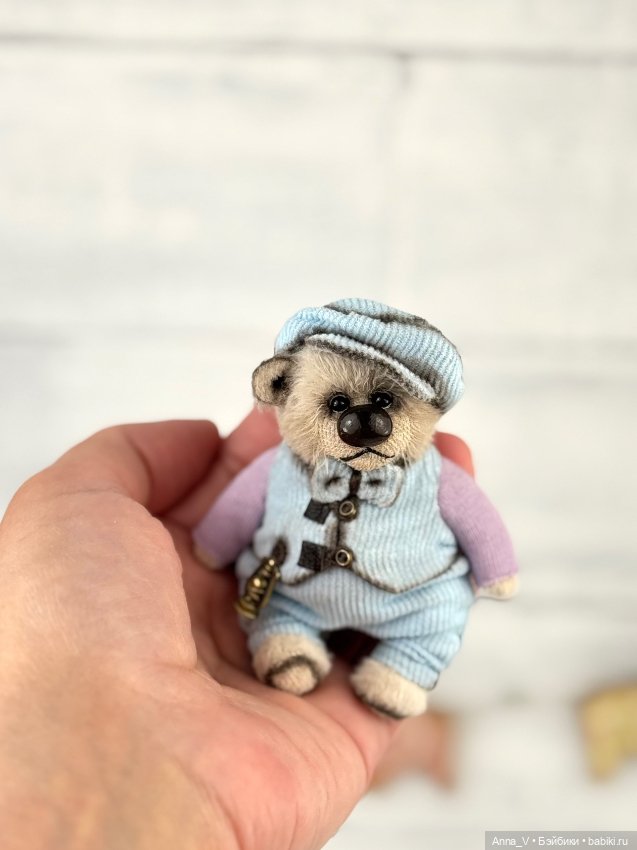 Тедди мишка Михаил — Авторские мишки Тедди и друзья: фото (фото 3)