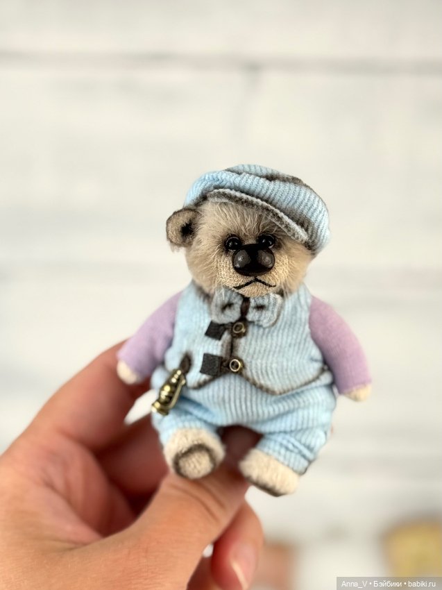 Тедди мишка Михаил — Авторские мишки Тедди и друзья: фото (фото 2)