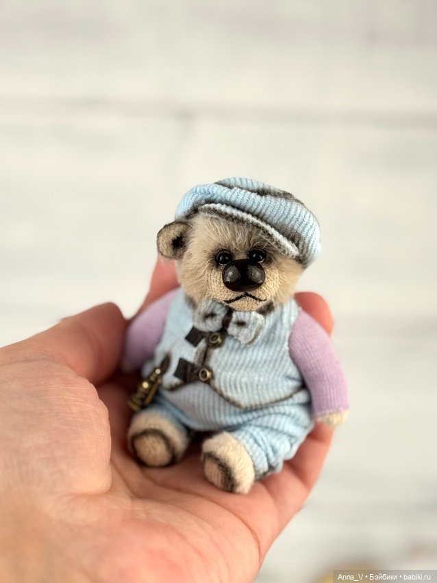 Тедди мишка Михаил — Авторские мишки Тедди и друзья: фото (фото 5)
