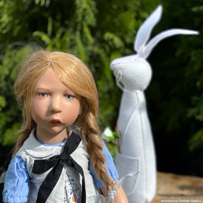 Zwergnase: Алиса и кролик-песочек