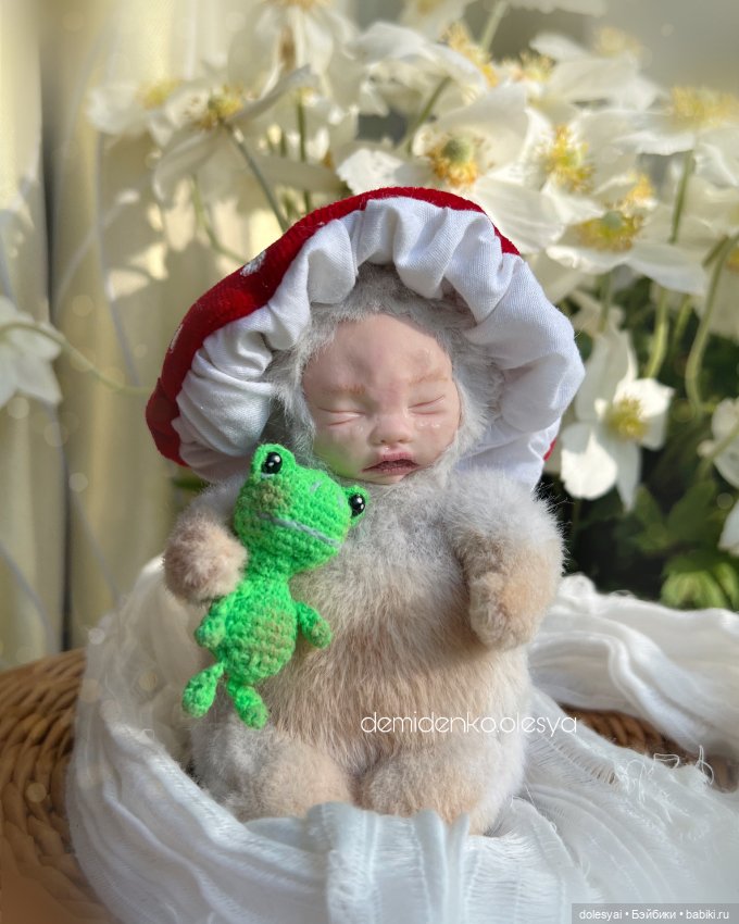 Тедди долл мухоморчик Муша 🍄✨ (фото 5)