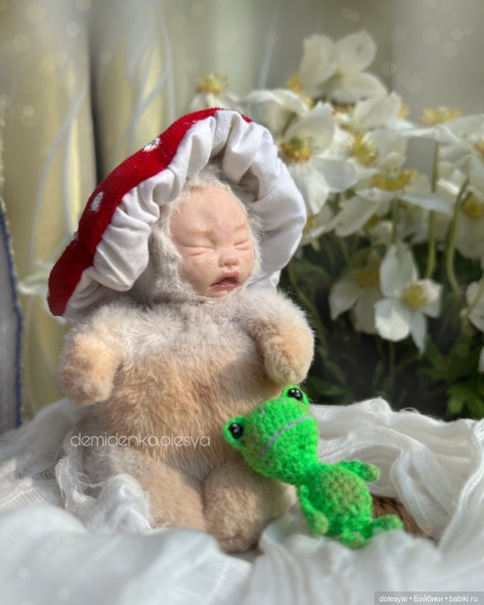 Тедди долл мухоморчик Муша 🍄✨