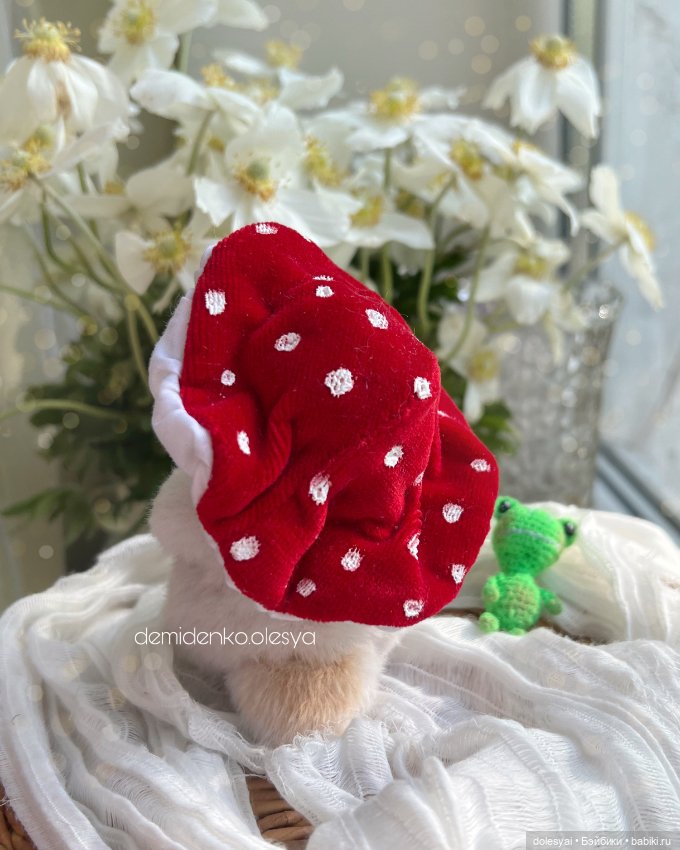 Тедди долл мухоморчик Муша 🍄✨ (фото 6)