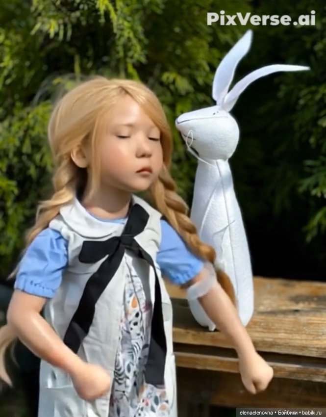 Zwergnase: Алиса и кролик-песочек