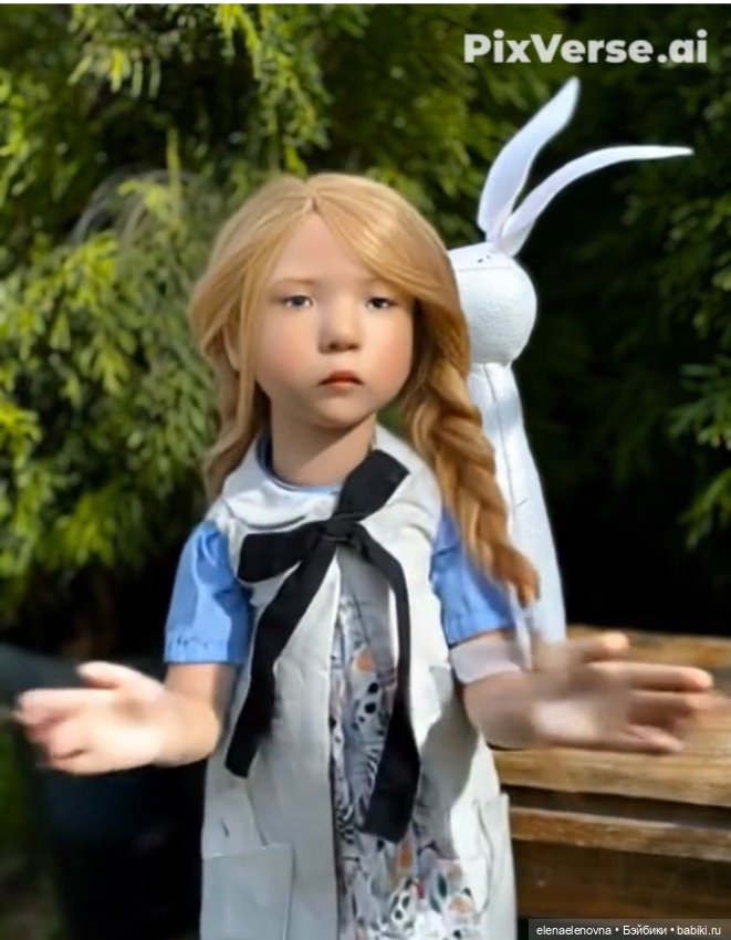 Zwergnase: Алиса и кролик-песочек