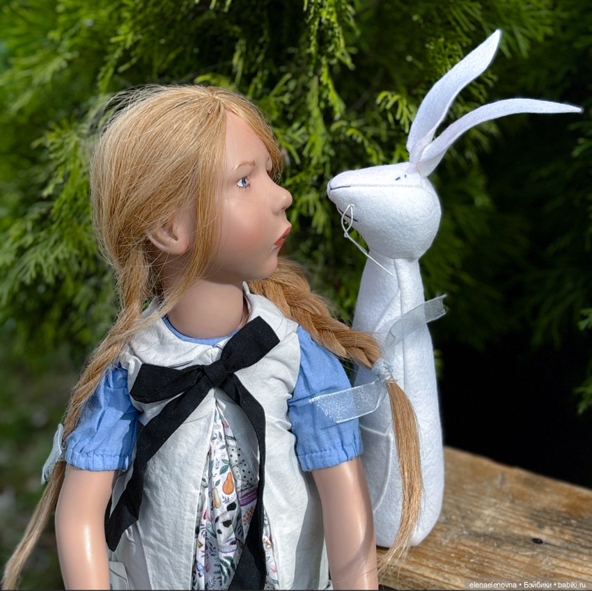 Zwergnase: Алиса и кролик-песочек