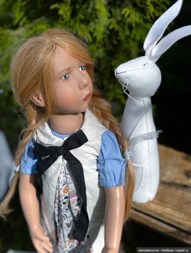 Zwergnase: Алиса и кролик-песочек