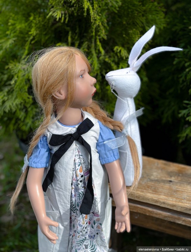 Zwergnase: Алиса и кролик-песочек