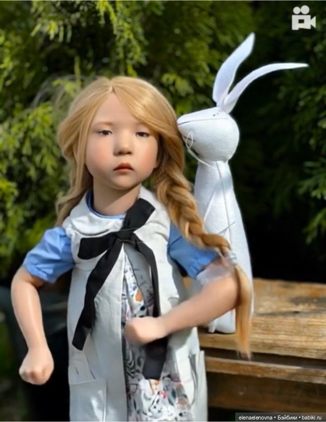 Zwergnase: Алиса и кролик-песочек