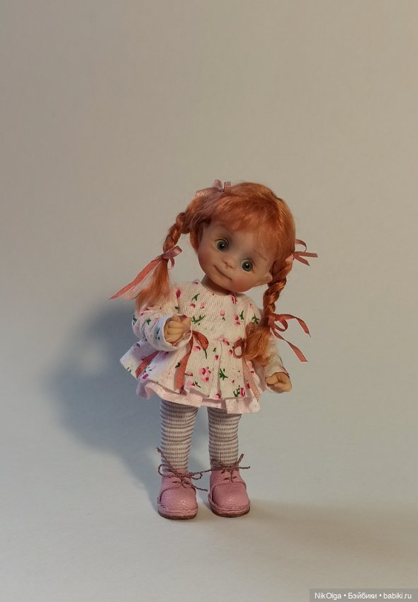 Малышка Рыжик — Авторские шарнирные куклы своими руками: лепка (фото 4)