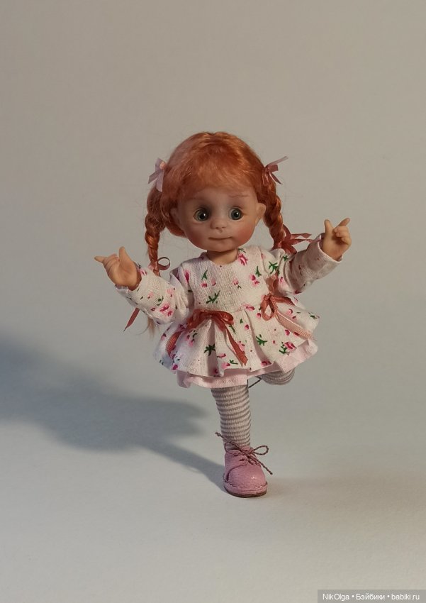 Малышка Рыжик — Авторские шарнирные куклы своими руками: лепка