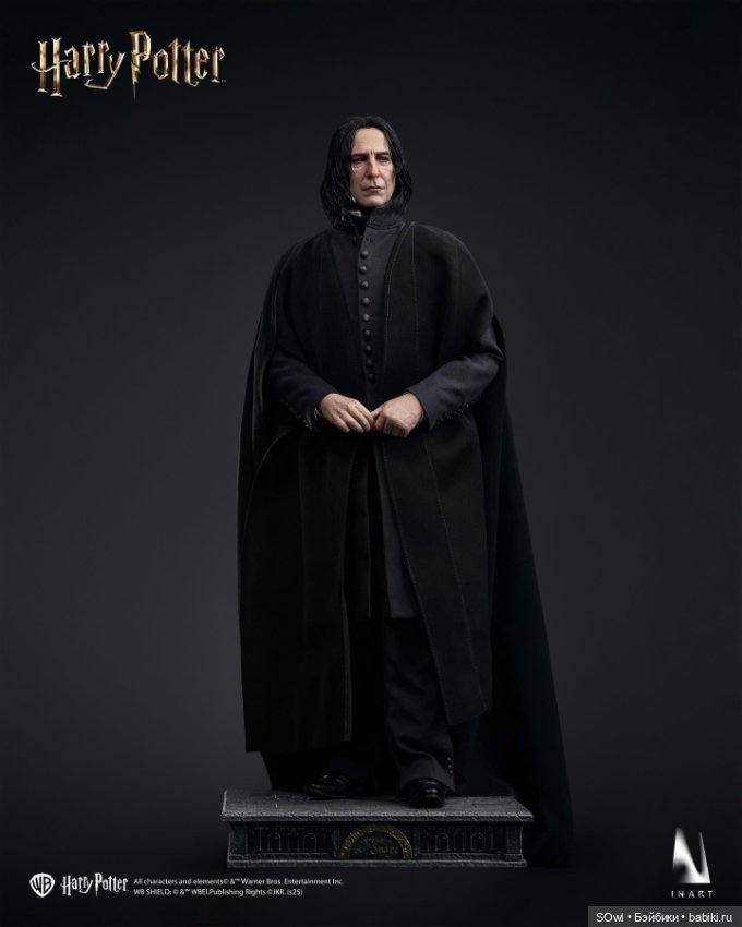 INART: HARRY POTTER AND THE HALF-BLOOD PRINCE SEVERUS SNAPE 1/6 SCALE FIGURE (фото 4)