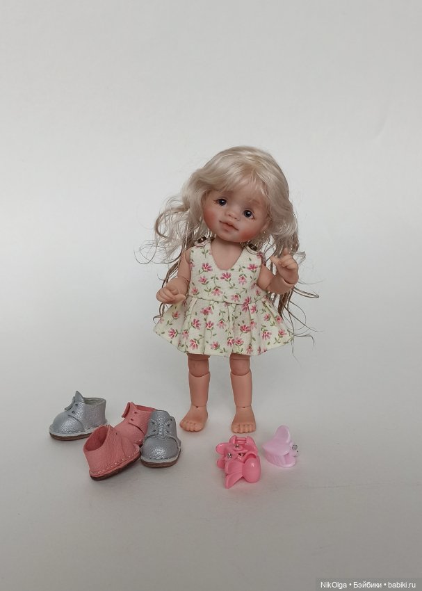Одеваю новую Малышку — Авторские шарнирные куклы своими руками: лепка