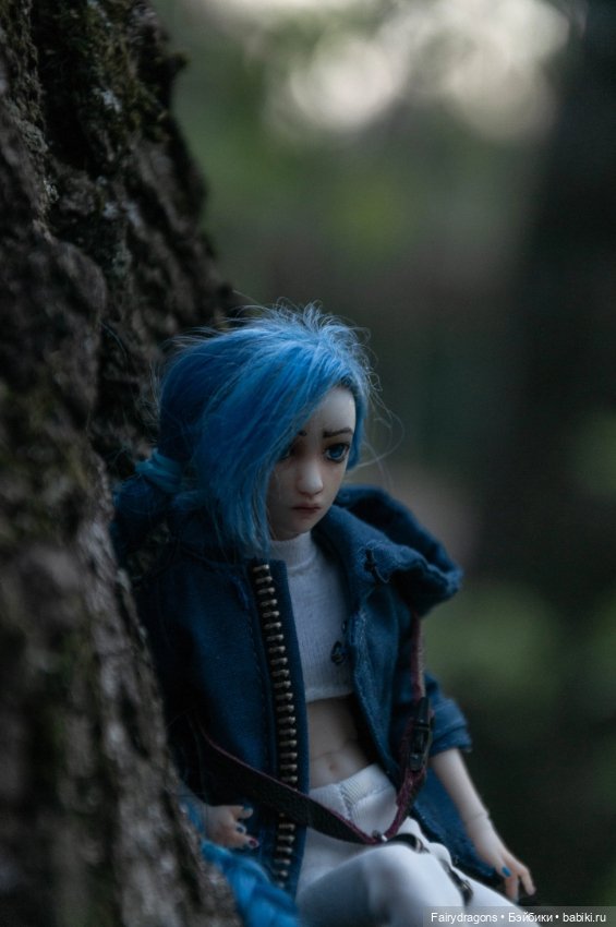 Джинкс из Аркейна. Первая фотосессия. 18+ (фото 4)