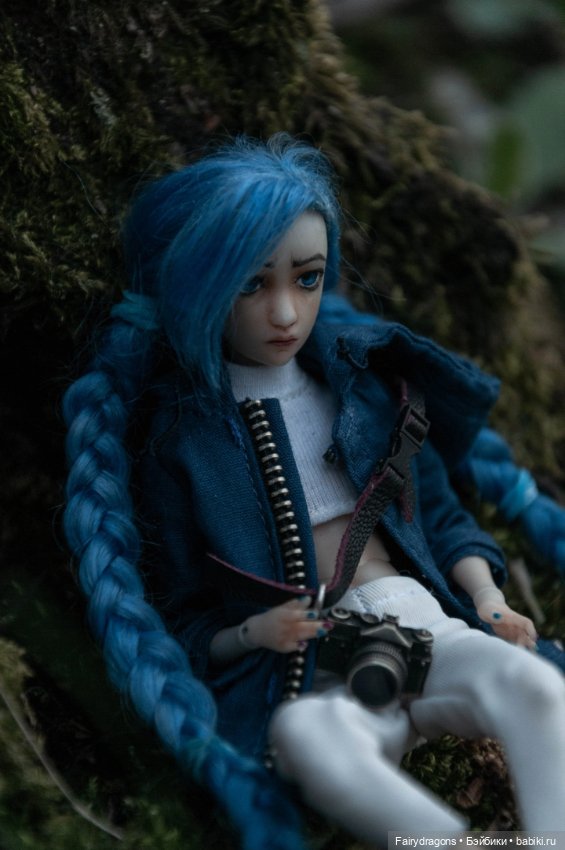 Джинкс из Аркейна. Первая фотосессия. 18+ (фото 2)