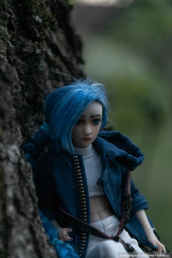 Джинкс из Аркейна. Первая фотосессия. 18+ (фото 3)