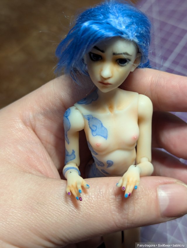 Джинкс из Аркейна. Проработка деталей (фото 6)