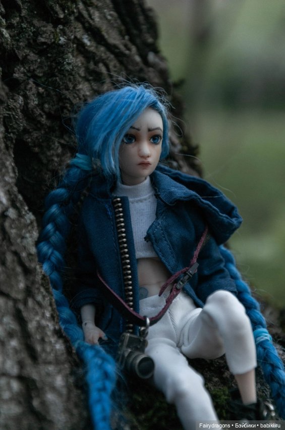 Джинкс из Аркейна. Первая фотосессия. 18+ (фото 5)