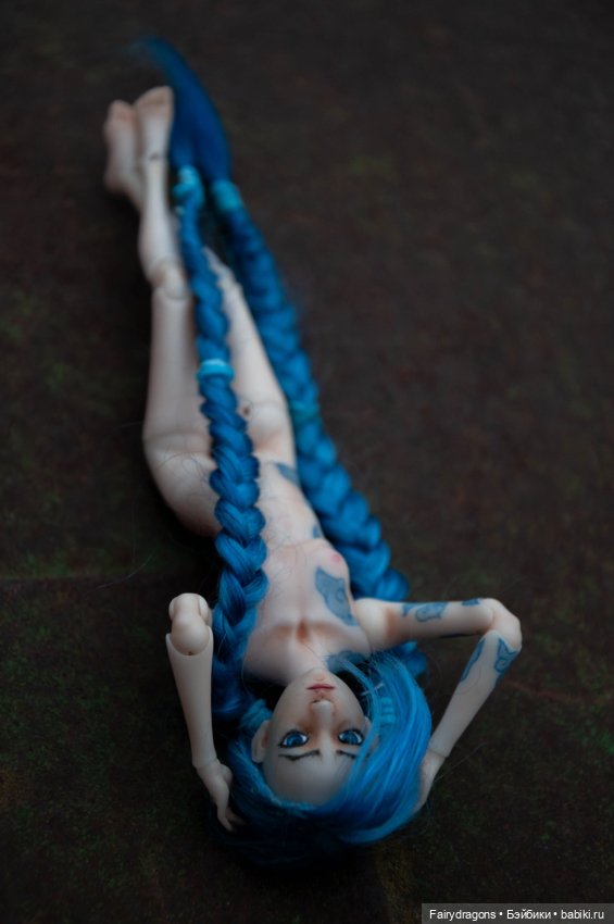 Джинкс из Аркейна. Первая фотосессия. 18+ (фото 8)