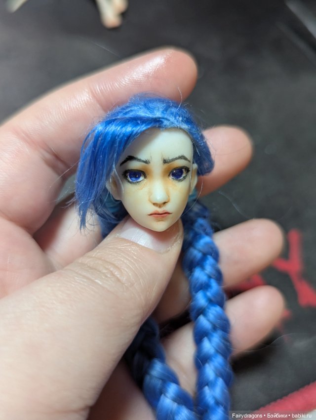 Джинкс из Аркейна. Проработка деталей (фото 4)