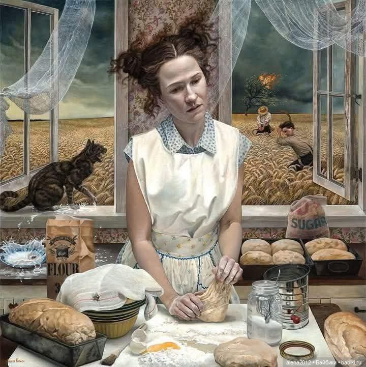 Андреа Коуч ( Andrea Kowch ) - мастер магического реализма, или будни обыкновенных ведьм
