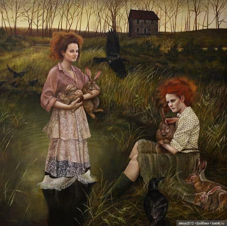 Андреа Коуч ( Andrea Kowch ) - мастер магического реализма, или будни обыкновенных ведьм
