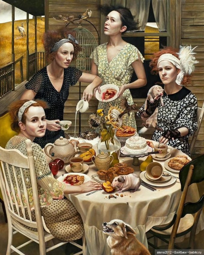 Андреа Коуч ( Andrea Kowch ) - мастер магического реализма, или будни обыкновенных ведьм (фото 7)