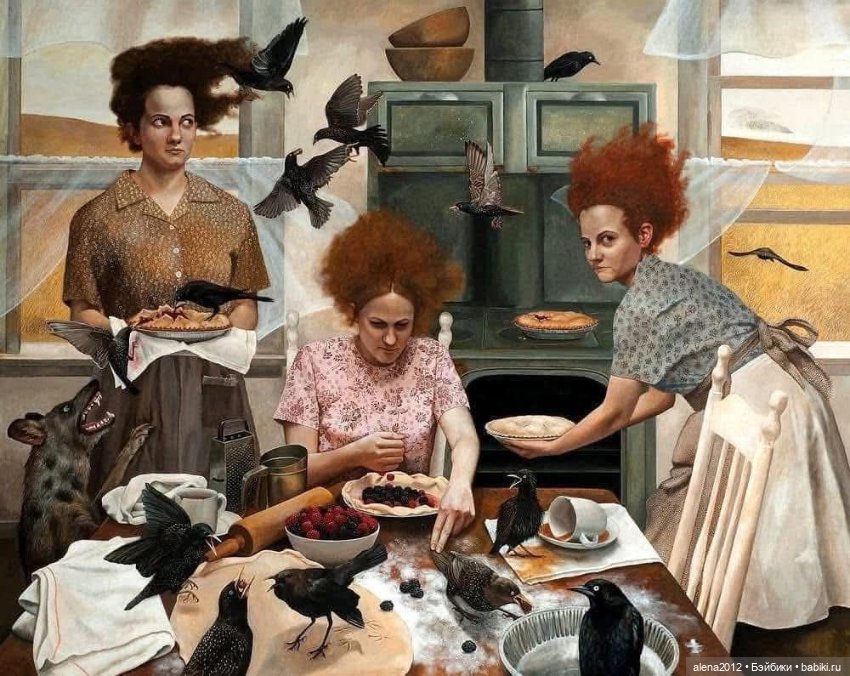 Андреа Коуч ( Andrea Kowch ) - мастер магического реализма, или будни обыкновенных ведьм (фото 9)