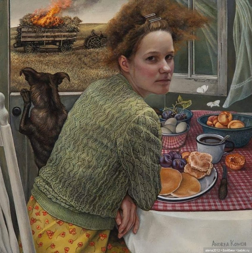 Андреа Коуч ( Andrea Kowch ) - мастер магического реализма, или будни обыкновенных ведьм (фото 6)
