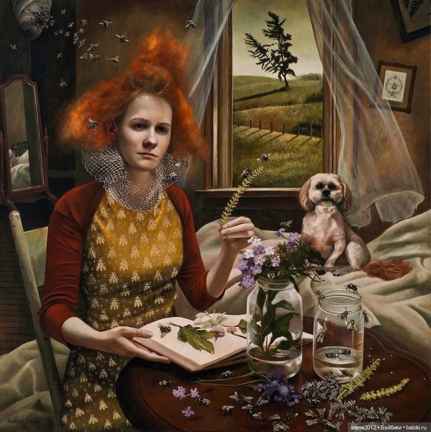 Андреа Коуч ( Andrea Kowch ) - мастер магического реализма, или будни обыкновенных ведьм