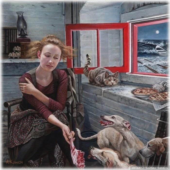 Андреа Коуч ( Andrea Kowch ) - мастер магического реализма, или будни обыкновенных ведьм