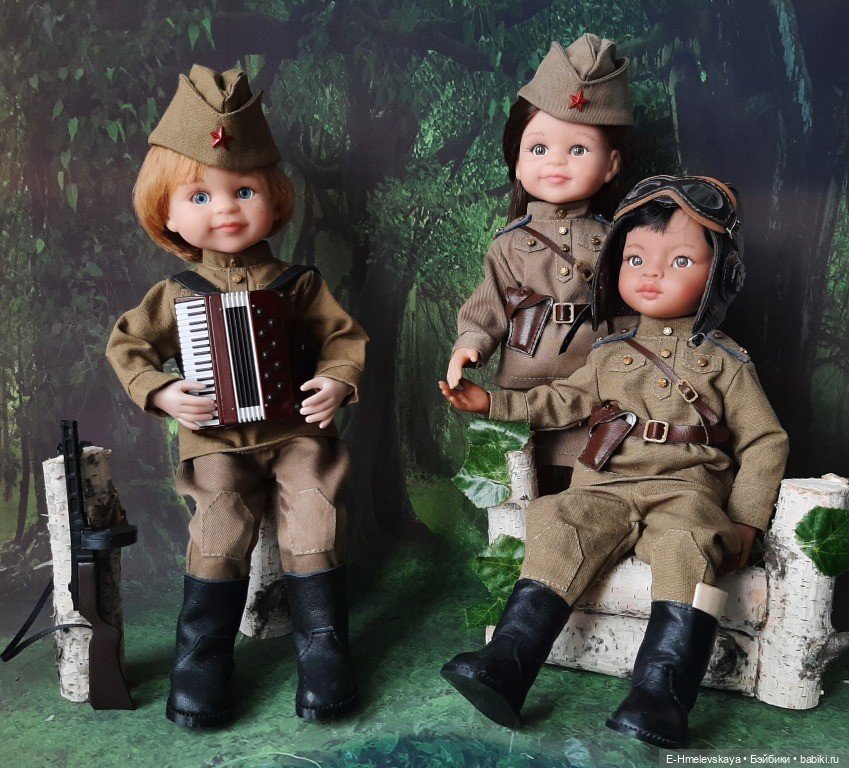 Мои куклы: Василёк, Ромео и Маша (фото 6)