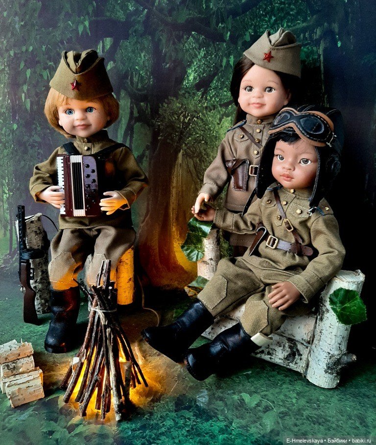 Мои куклы: Василёк, Ромео и Маша