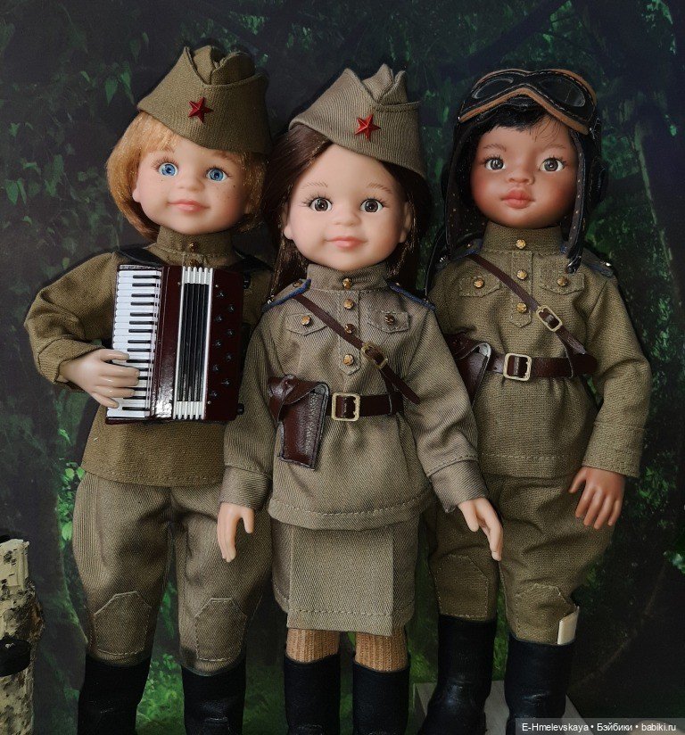 Мои куклы: Василёк, Ромео и Маша