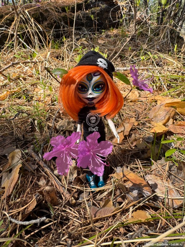 Весенние фото с Catrinas — Испанские куклы (разное): Vestida de Azul