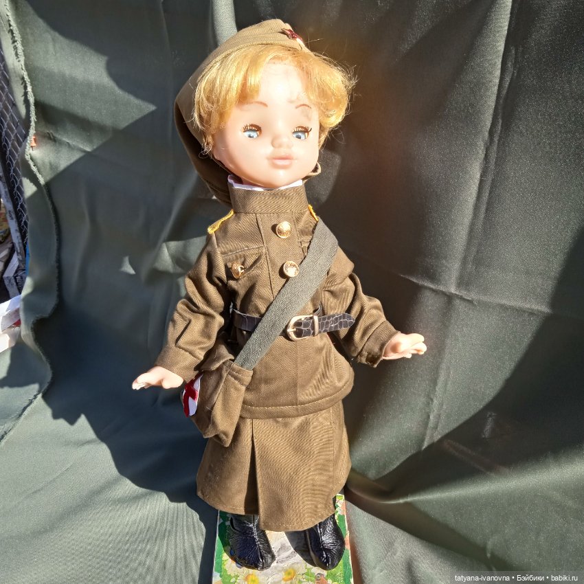 Куклы в военных костюмах — Игрушки СССР и советского детства: резиновые
