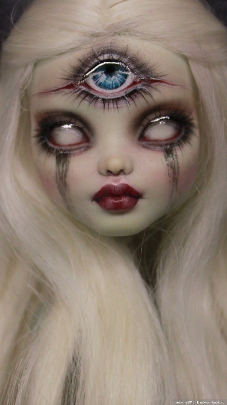 Криповенько - девочка зомби и Ясноглазка :) (фото 7)