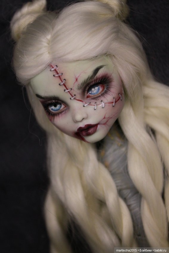 Криповенько - девочка зомби и Ясноглазка :) (фото 4)